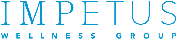 A blue and white logo for the pet business.